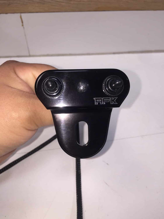 Gloss Black Billet Air Ride Set-up, 2 Switch